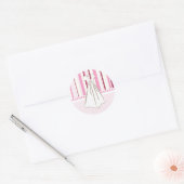 結婚ズブライダルシャワーシール ラウンドシール (封筒)