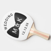 結婚ズボウタイパーソナライズされた卓球ラケット 卓球ラケット (横)