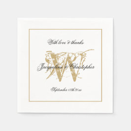 結婚ズモノグエレガントラムクラシックヴィンテージシック スタンダードカクテルナプキン