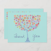 結婚ズリハーサルディナーアクアサークルツリー招待状 招待状 (正面/裏面)