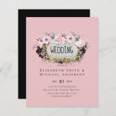 結婚ズ – シルバーロセゴールドフローラガーリーグリッター (正面/裏面)