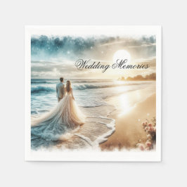 結婚ズ・メモリーズ・ゲストブック スタンダードカクテルナプキン