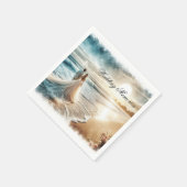 結婚ズ・メモリーズ・ゲストブック スタンダードカクテルナプキン (角)