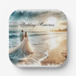結婚ズ・メモリーズ・ゲストブック ペーパープレート