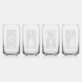 結婚タロット結婚の ガラス缶 (裏面)