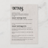 結婚タロット エンクロージャーカード (正面)