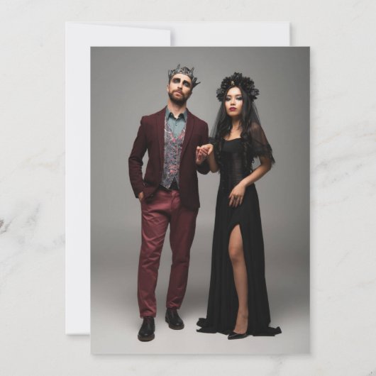 結婚タロット 招待状 (裏面)