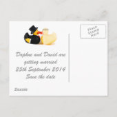 結婚ダック3...ポストカード 案内ポストカード (裏面)