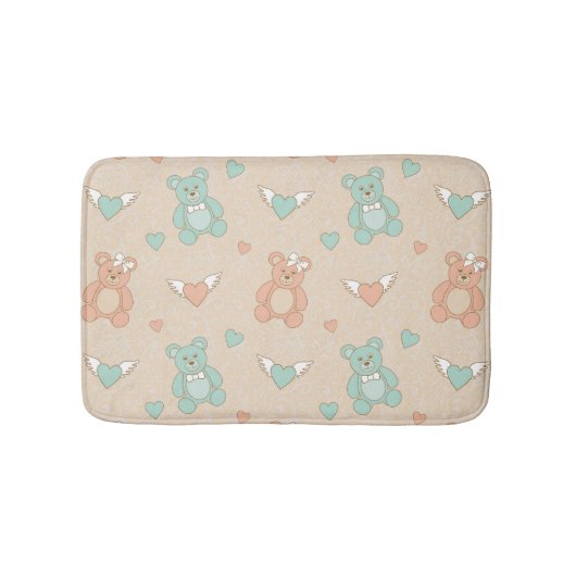 結婚テディ バスマット (正面)