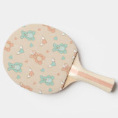 結婚テディ 卓球ラケット (横)