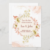 結婚デザイン 招待状 (正面/裏面)