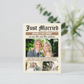 結婚ニュース結婚発表 – タン 案内ポストカード (スタンド正面)