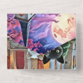 結婚ネコ オールインワン招待状 (裏面)