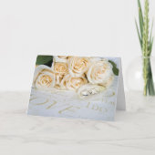 結婚バラ カード (正面)