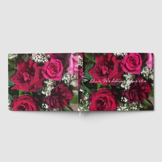 結婚バラ ゲストブック (全面)