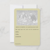 結婚パスポート 招待状 (裏面)