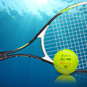 結婚パーソナライズされたの申し出を持って来てくれ テニスボール