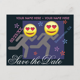 結婚パーソナライズされたの3月の日付を保存 案内ポストカード