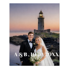 結婚パーティーのカップル写真  ポスター