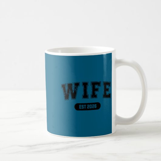 結婚パーティー夫婦2026予定 コーヒーマグカップ (右)