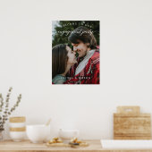 結婚パーティー ウェルカムサイン ポスター 写真付き (キッチン)