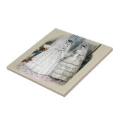 結婚ビクトリアンのドレス タイル (側面)