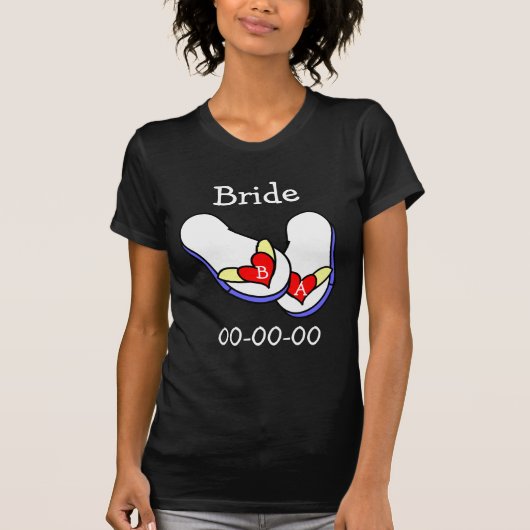 結婚ビーチサンダル Tシャツ (正面)