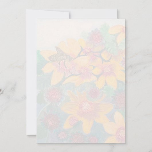 結婚ビー 招待状 (裏面)