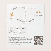 結婚フライト旅行QRコードプレイリスト (外部フラット)