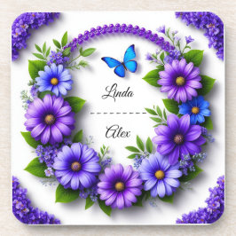 結婚フローラリース コースター