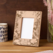 結婚フローラ枠 レーザー彫刻フレーム (左)