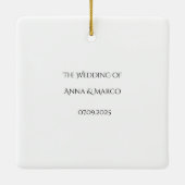 結婚フローラ セラミックオーナメント (裏面)