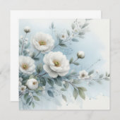 結婚フローラ 招待状 (正面/裏面)