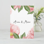 結婚フローラ 招待状 (スタンド正面)