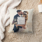 結婚フ最高のォトデー クッション (ブランケット)