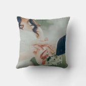 結婚フ最高のォトデー クッション (裏面)