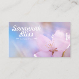 結婚ブローカーピンクのカスタマイズ 名刺