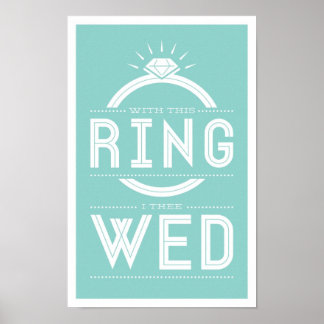 結婚プリント ポスター