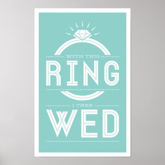 結婚プリント ポスター (正面)