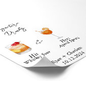 結婚ポスター - おふたりのシグネチャーカクテル ポスター (角)