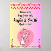 結婚ポスター ポスター (正面)