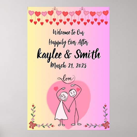 結婚ポスター ポスター (正面)