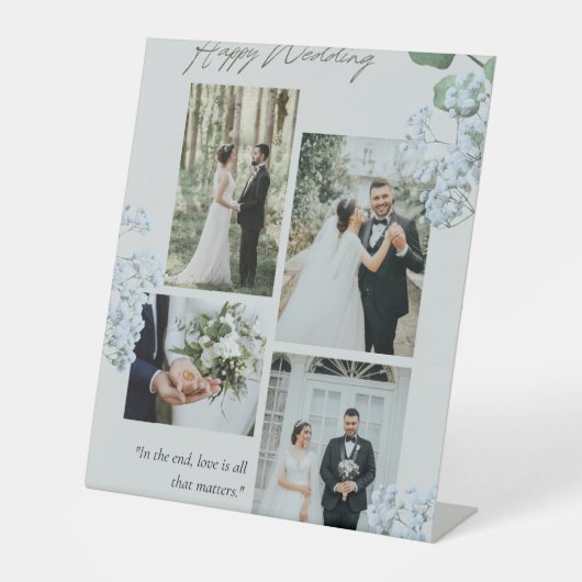 結婚ポスター 台座サイン (正面)