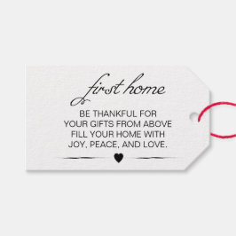 結婚マイルストーンワインバスケット最初の年 ギフトタグ