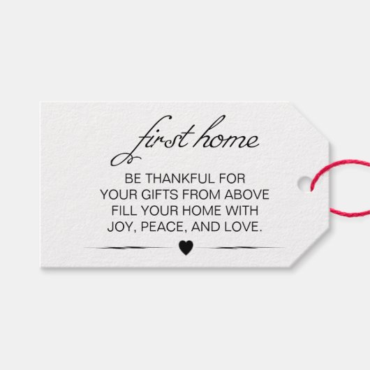 結婚マイルストーンワインバスケット最初の年 ギフトタグ (正面(横))