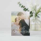 結婚メリー新婚初めてのクリスマスはがき シーズンポストカード (スタンド正面)