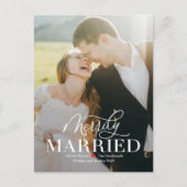 結婚メリー新婚初めてのクリスマスはがき シーズンポストカード (正面)