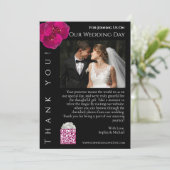 結婚モダンの写真 招待状 (スタンド正面)