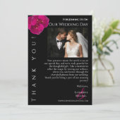 結婚モダンの写真 招待状 (スタンド正面)