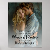 結婚モダン歓迎 ポスター (正面)